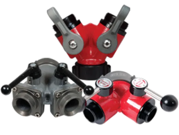 Vanne à bille aluminium 2 voies – Entrée femelle pivotante