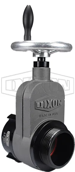 Vanne de borne incendie en aluminium avec poignée rapide